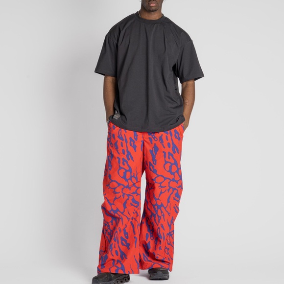 NWT NIKE PROJECT F.R.O.G. PARACHUTE PANTLT CRIMSON/DEEP NIGHT/LT LEMON TWIST